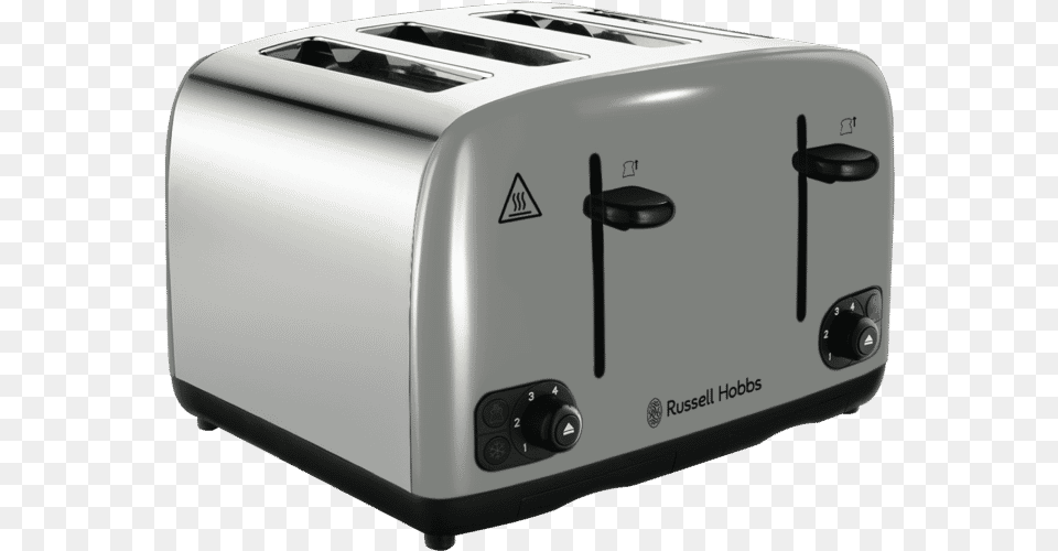 Russell Hobbs Legacy 4 Slice Toaster Grey, Appliance, Device, Electrical Device Png