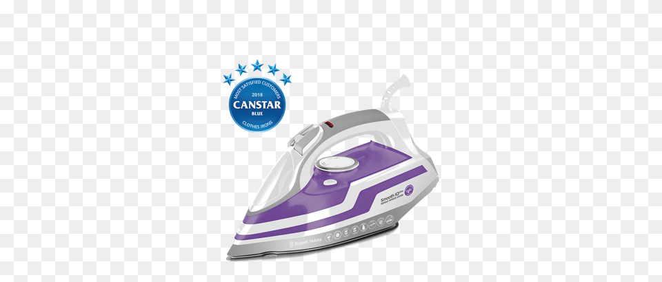 Russell Hobbs Smooth Iq Ultra Steam Iron, Appliance, Device, Electrical Device, Clothes Iron Png Image