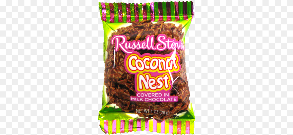 Russell Stover Milk Chocolate Covered Coconut Nest Russell Stover Coconut Nest 1 Oz, Birthday Cake, Cake, Cream, Dessert Free Png Download