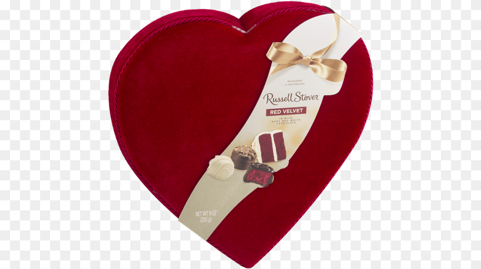 Russell Stover Red Velvet Chocolate Hearts Nutrition Free Transparent Png