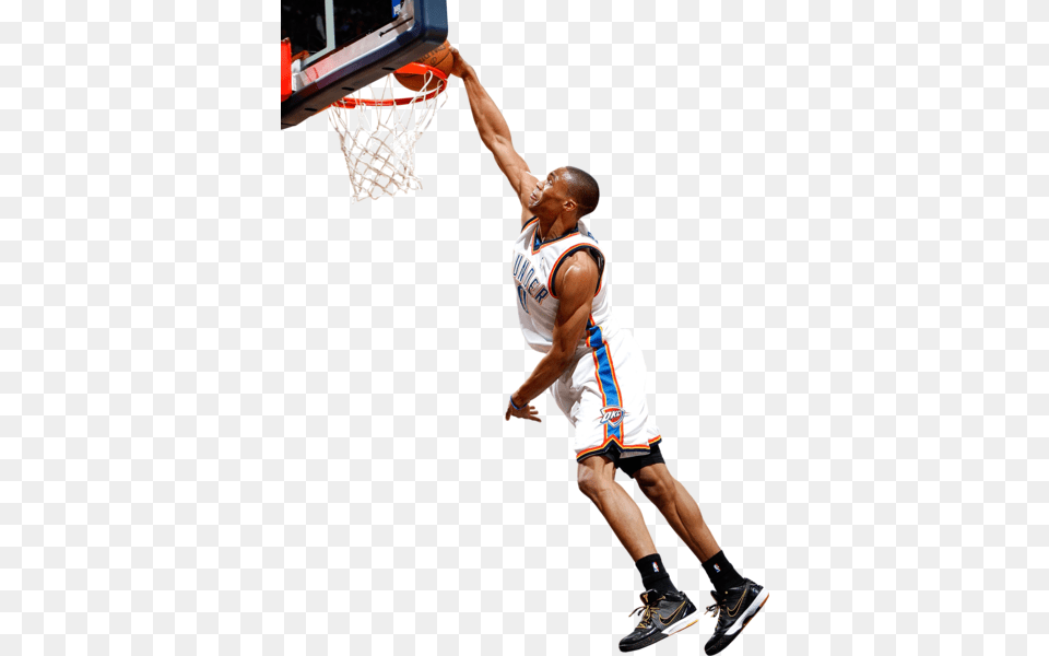 Russell Westbrook Dunk Image, Adult, Person, Man, Male Free Png