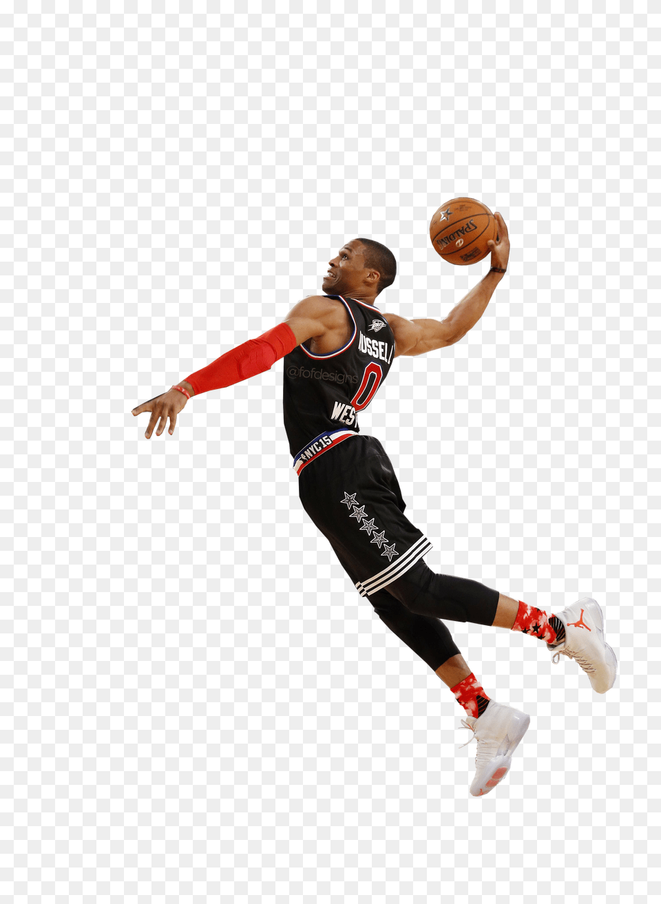 Russell Westbrook Dunk All Star, Ball, Sphere, Sport, Basketball Free Transparent Png