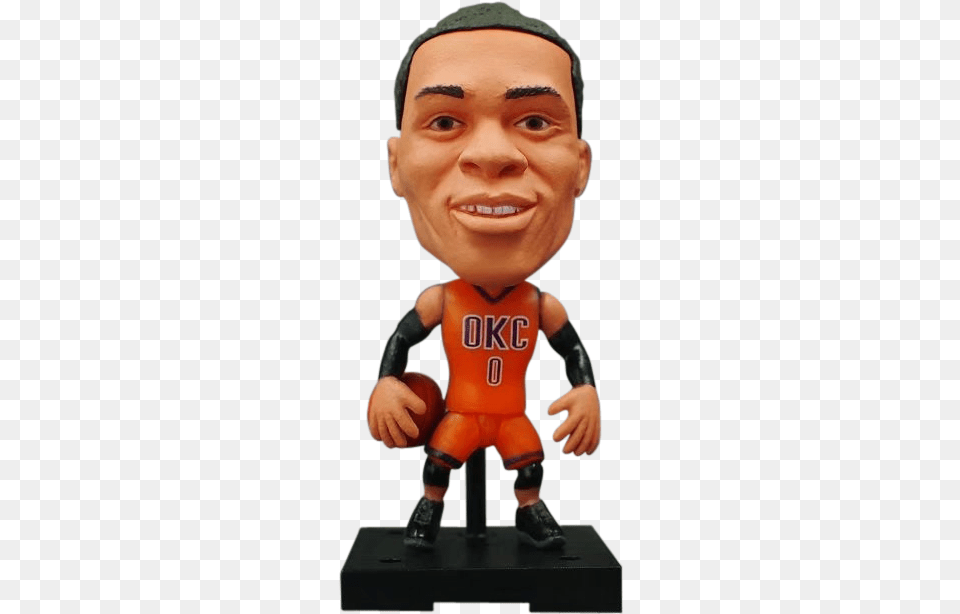 Russell Westbrook Figurine Action Figurine Basketball, Baby, Person Free Png