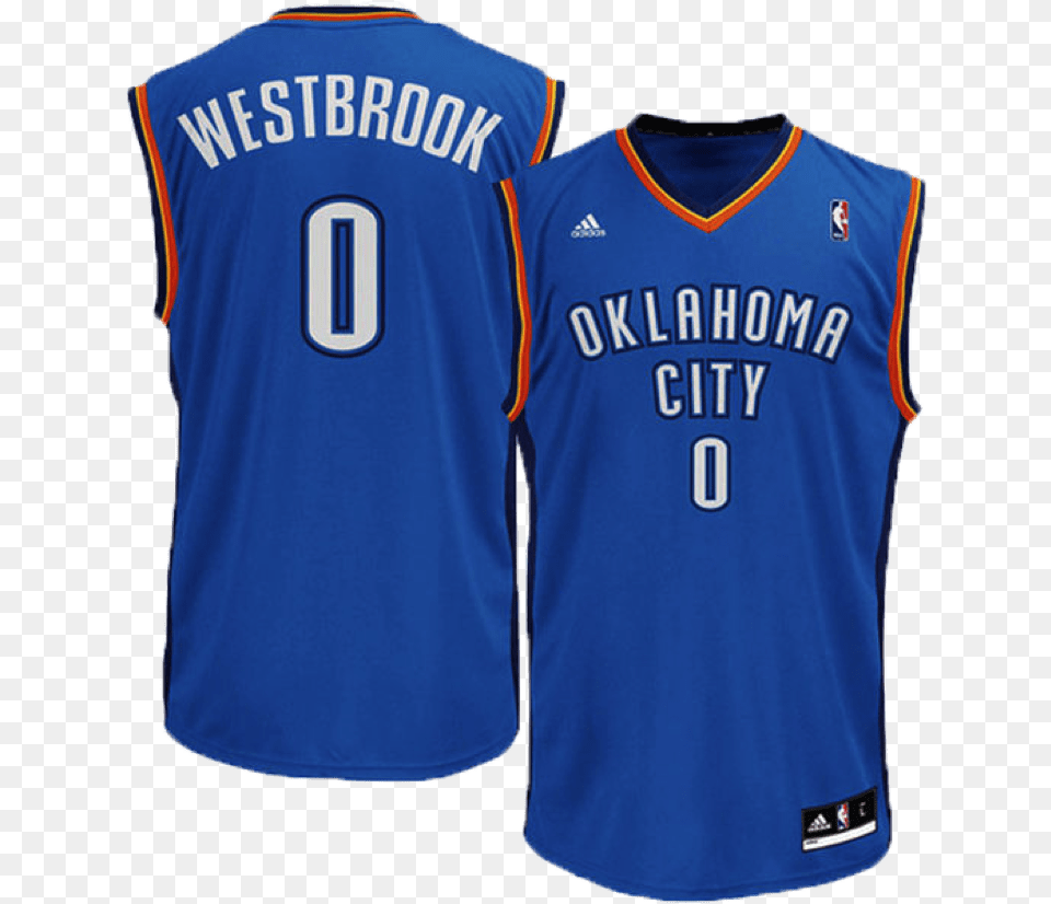 Russell Westbrook Nba Adidas Youth Replica Alternate Okc Paul George Jersey, Clothing, Shirt, T-shirt Free Png Download