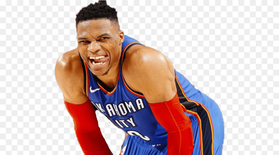 Russell Westbrook Transparent Image, Face, Head, Person, Adult Free Png Download