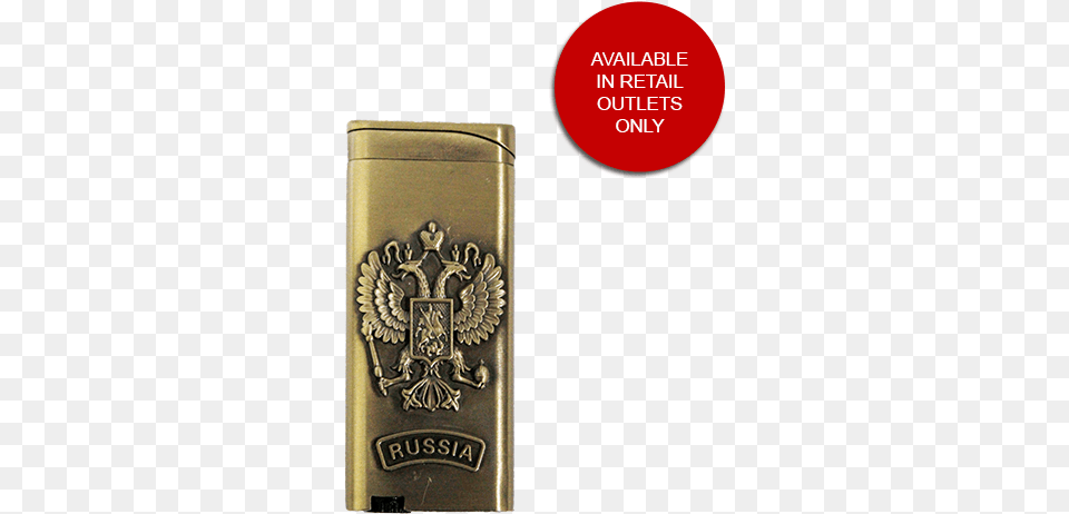 Russia Double Dragon Slim Windproof Red Flame Refillable Lighter Bottle, Mailbox Free Transparent Png