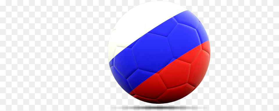 Russia Flag Football Icon Russian Flag Soccer Ball, Soccer Ball, Sport, Sphere Png