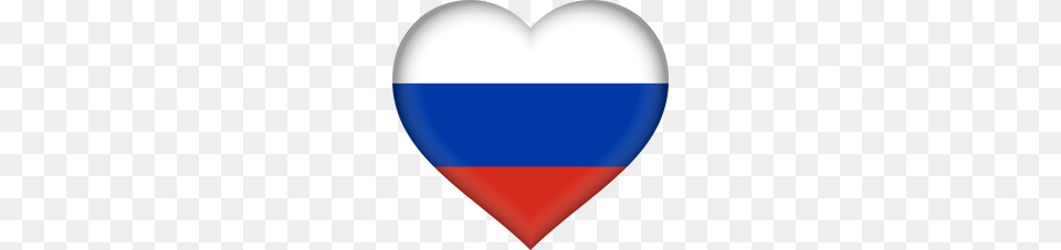Russia Flag Image, Balloon, Heart Free Png Download