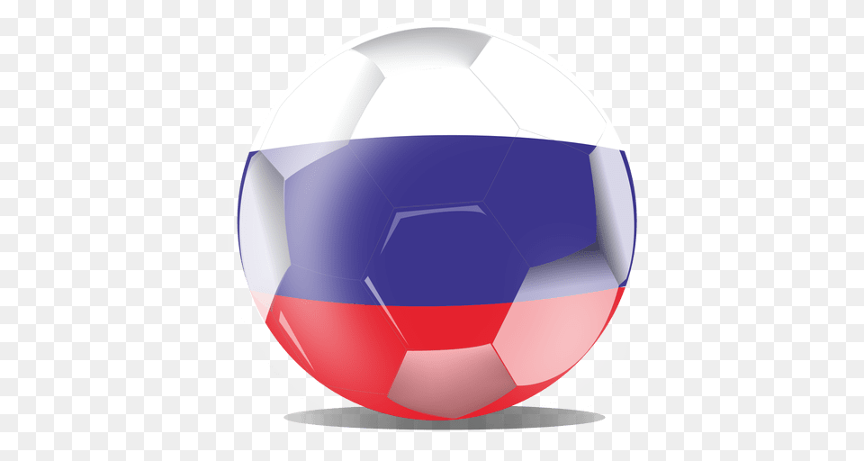 Russia Football Flag, Ball, Soccer, Soccer Ball, Sphere Png