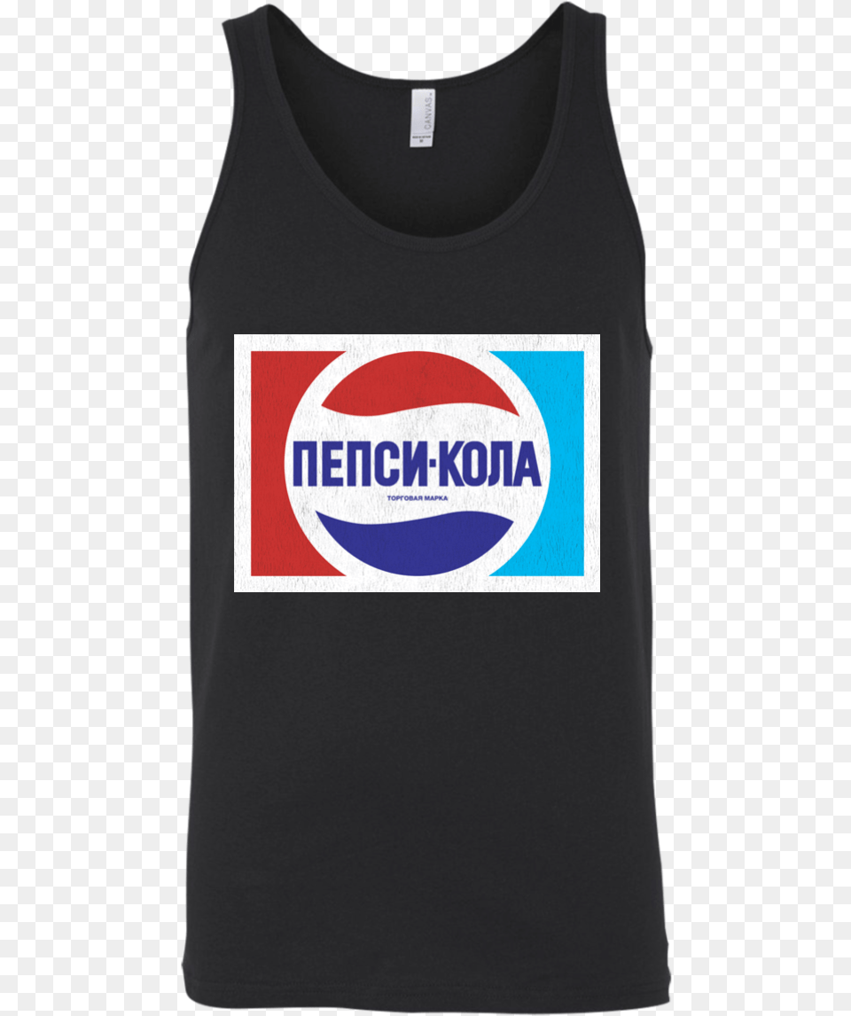 Russia Ussr Soviet Union Pepsi Cola Retro Logo Pepsi, Clothing, Tank Top, Shirt Png