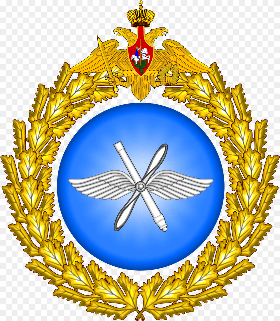 Russian Air Force Wikipedia Logo Angkatan Udara Rusia, Badge, Emblem, Symbol, Chandelier Free Png