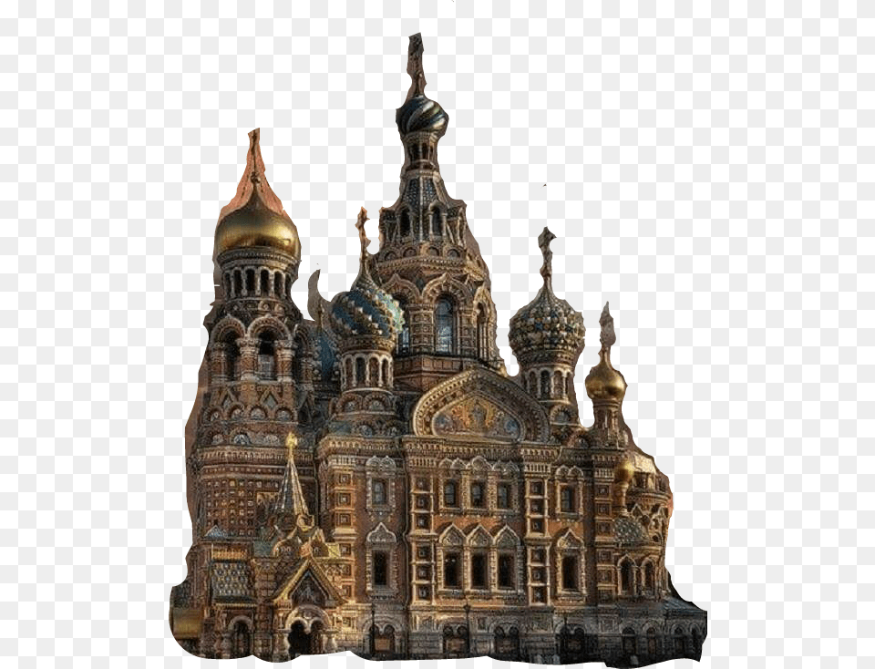 Russian Architecture Castle Church Of The Savior On Blood, Building, Cathedral Free Transparent Png