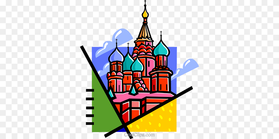Russian Buildings Royalty Free Vector Clip Art Illustration, Architecture, Spire, Tower, Church Png Image