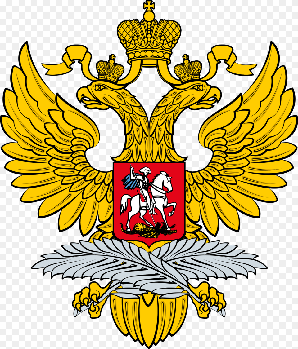 Russian Coat Of Arms, Emblem, Symbol, Person, Logo Free Transparent Png