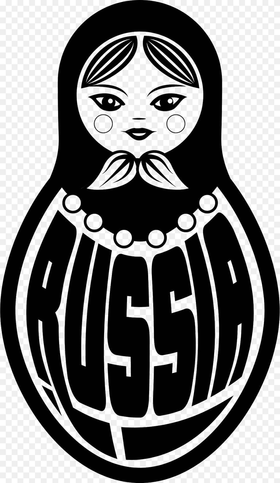 Russian Doll Clipart, Person, Face, Head Png Image