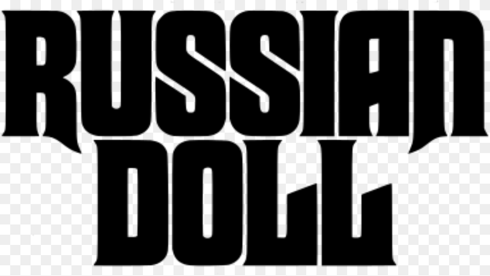 Russian Doll Netflix Logo, Gray Free Png Download