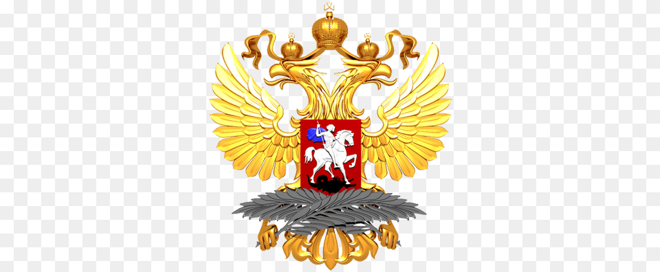 Russian Embassy Bh Ministry Of Foreign Affairs Russia Logo, Emblem, Symbol, Chandelier, Lamp Free Transparent Png