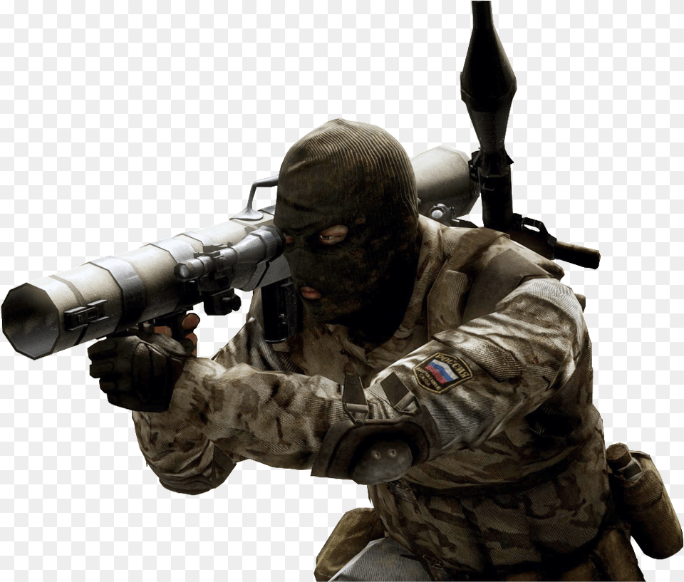 Russian Engineer Cg Battlefield, Person, Photography, Sniper, Gun Free Png