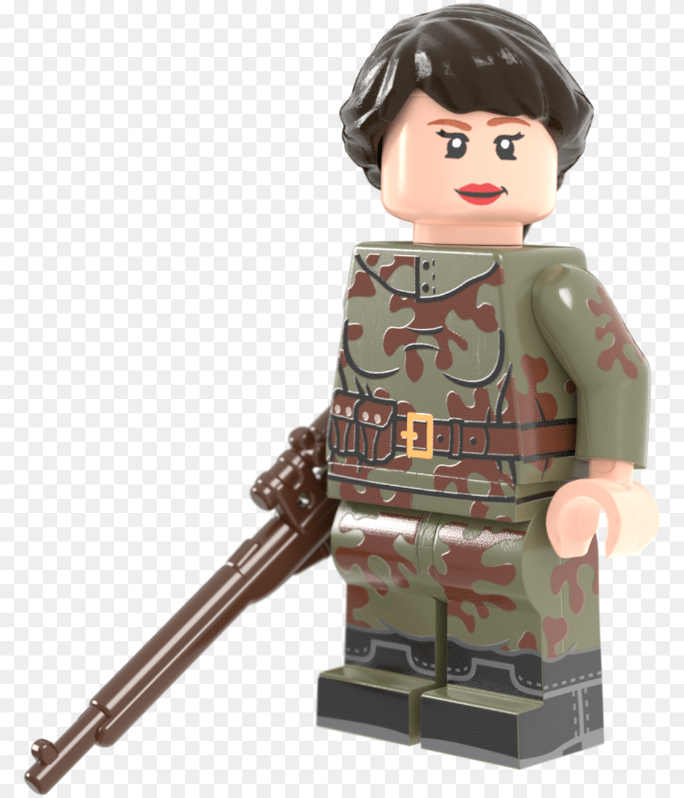 Russian Female Sniper Lego Ww1 German Soldiers, Baby, Person, Head, Face Free Png Download