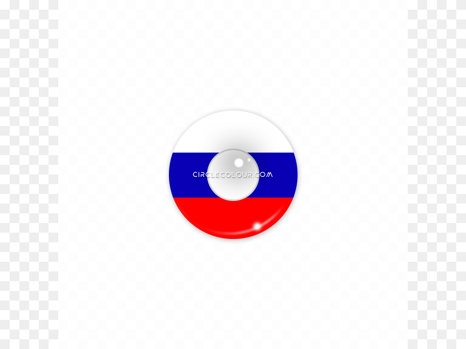 Russian Flag Colored Contacts Lens Mi0921 Contact Lens, Disk, Dvd, Electronics Png