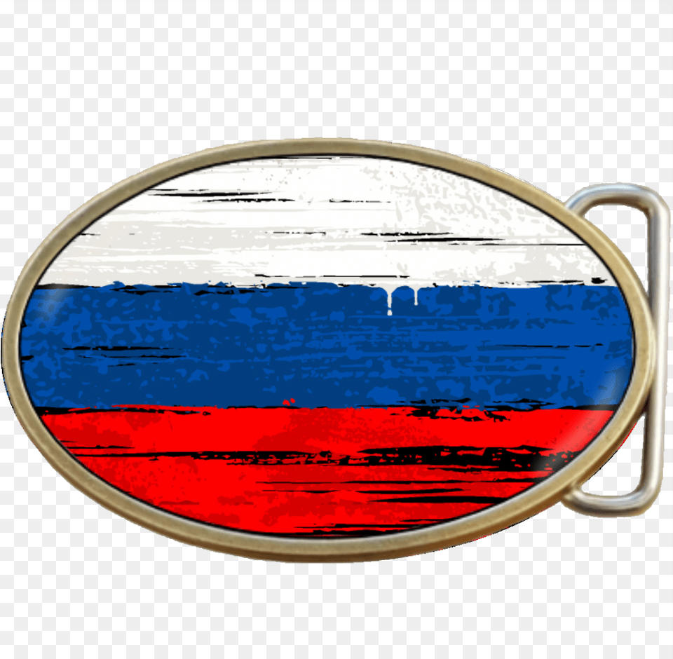 Russian Grunge Russia Flag Belt Buckle Code A0036 Circle, Accessories, Glasses Free Png