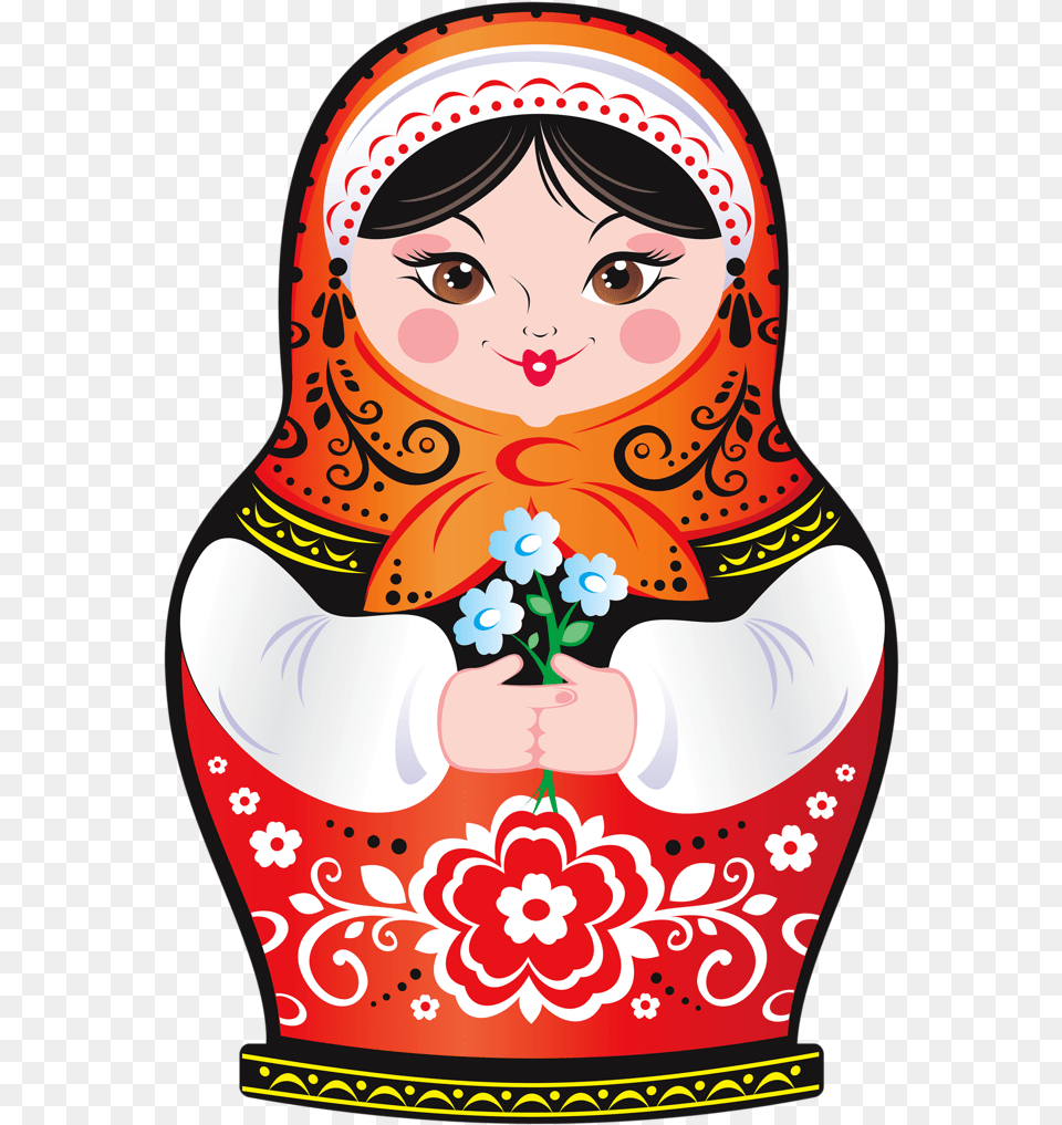 Russian Nesting Dolls Clipart Russian Nesting Doll Clipart, Adult, Person, Woman, Female Free Png Download