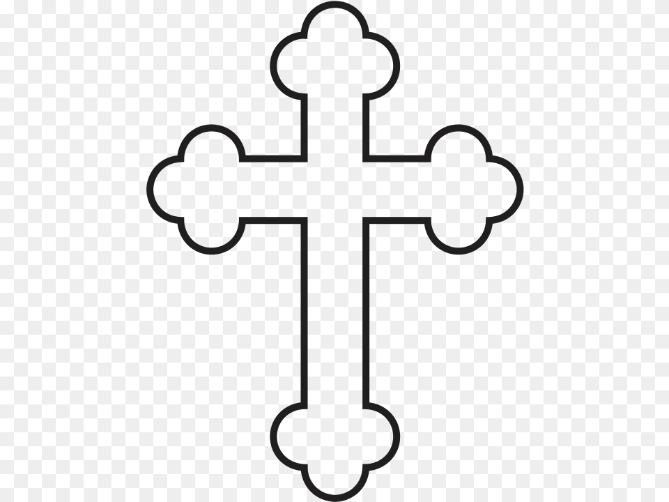 Russian Orthodox Cross Eastern Orthodox Church Christian Orthodox Cross Background, Symbol Free Png Download