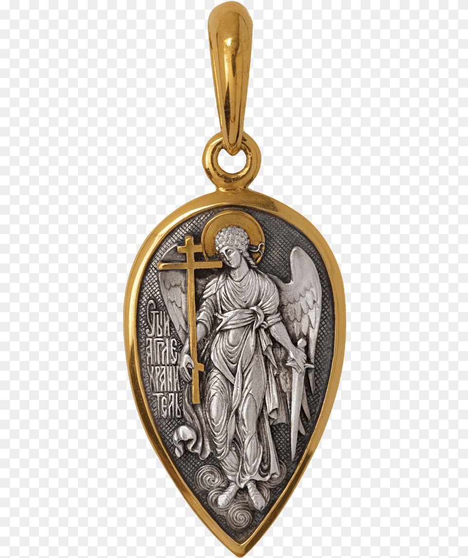 Russian Orthodox Silver Icon Medal Pendant Guardian Locket, Accessories, Wedding, Person, Woman Png