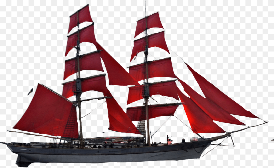 Russian Ship Stpetersburg Pirateship Ships Sail Sail, Boat, Sailboat, Transportation, Vehicle Png Image