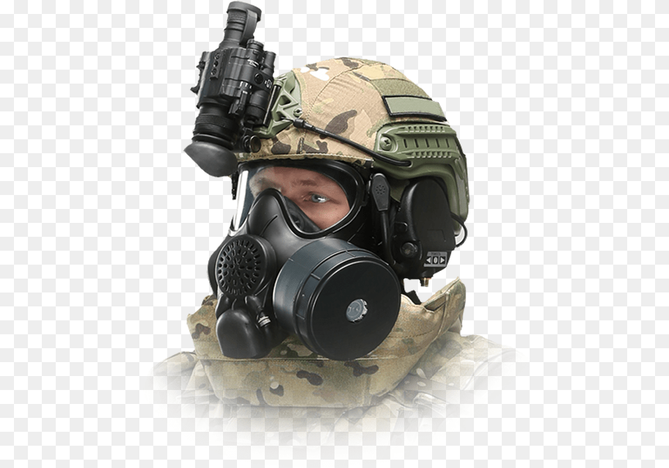 Russian Spetsnaz Modern Pmk Gas Mask Saudi Arabia, Adult, Male, Man, Person Png