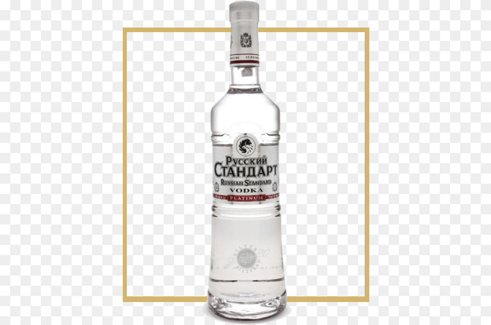 Russian Standard Platinum Russian Standard, Alcohol, Beverage, Gin, Liquor Png Image
