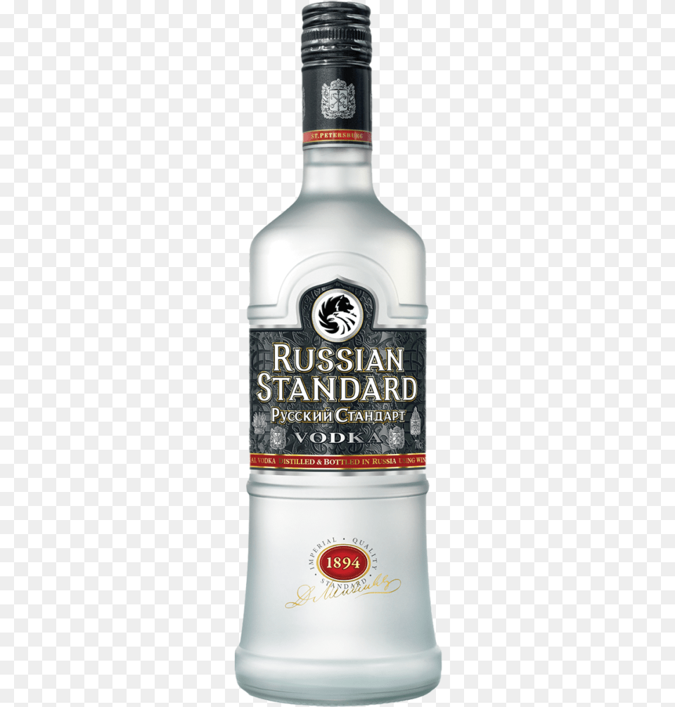Russian Standard Vodka, Alcohol, Beverage, Liquor, Gin Png Image