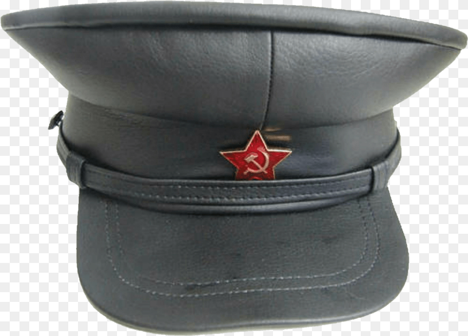 Russianrevolution Leather Vinyl Hat Ussr Soviet Baseball Cap, Baseball Cap, Clothing Free Png