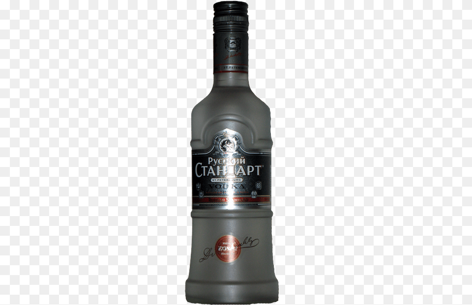 Russkij Vodka, Alcohol, Beverage, Liquor, Bottle Free Transparent Png