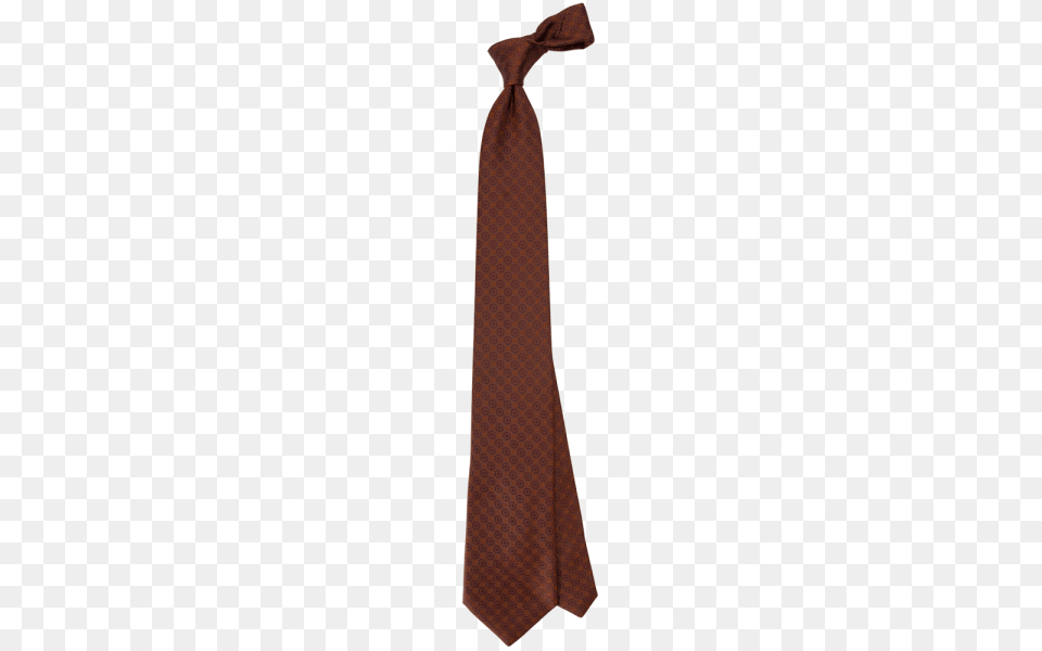 Rust Brown Geometric Tie, Accessories, Formal Wear, Necktie Png Image