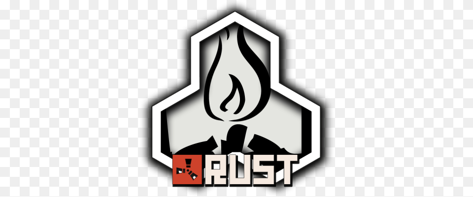 Rust Game Logo Transparent Images Rust Game Logo, Stencil, Scoreboard, Symbol Png Image