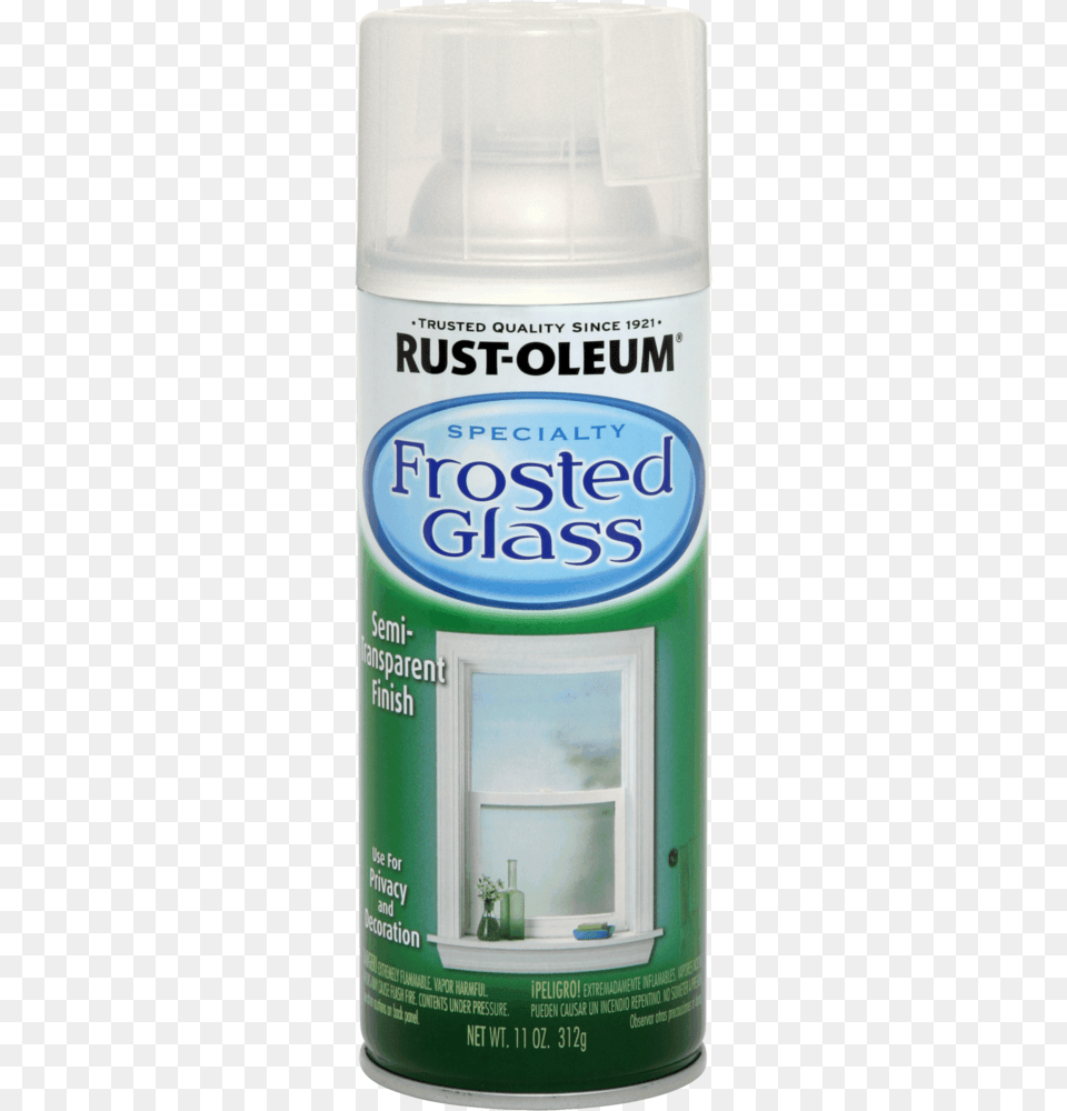 Rust Oleum Frosted Glass 11 Ounce Spray Frosted Rust Oleum Frosted Glass, Alcohol, Beer, Beverage, Cosmetics Png