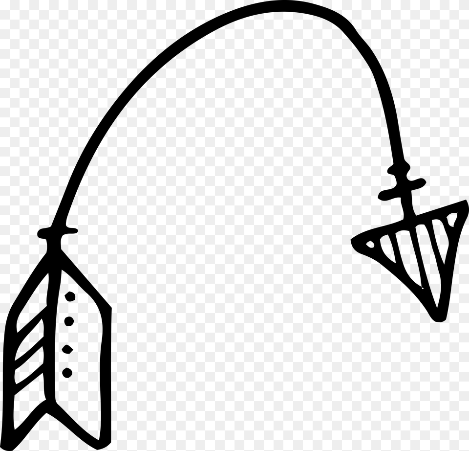 Rustic Arrow Background Hand Drawn Arrow, Bow, Weapon, Arch, Architecture Png