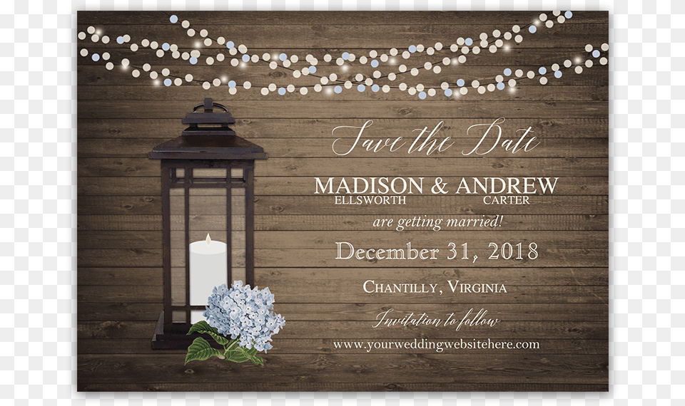 Rustic Chic Lantern Wedding Save The Date Cards Save The Date For Engagement, Lamp, Flower, Plant, Flower Arrangement Png