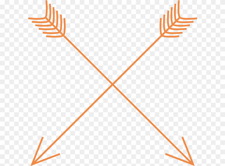 Rustic Cliparts Crossed Arrows Svg, Weapon Png Image