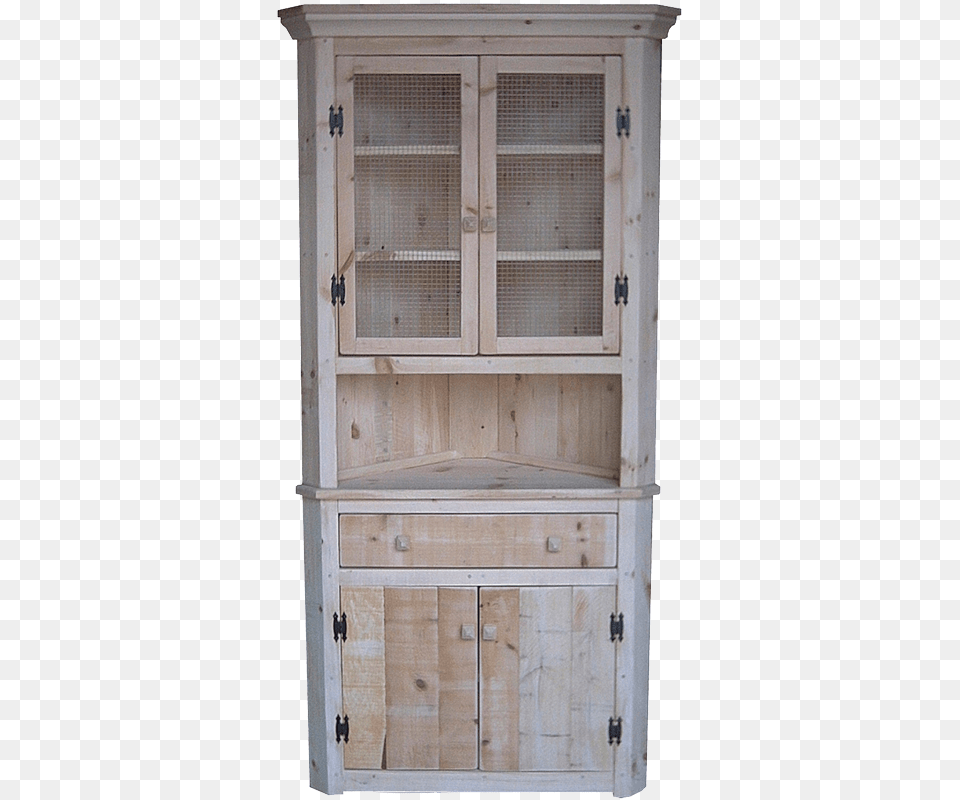 Rustic Corner Cabinet, Closet, Cupboard, Furniture Png
