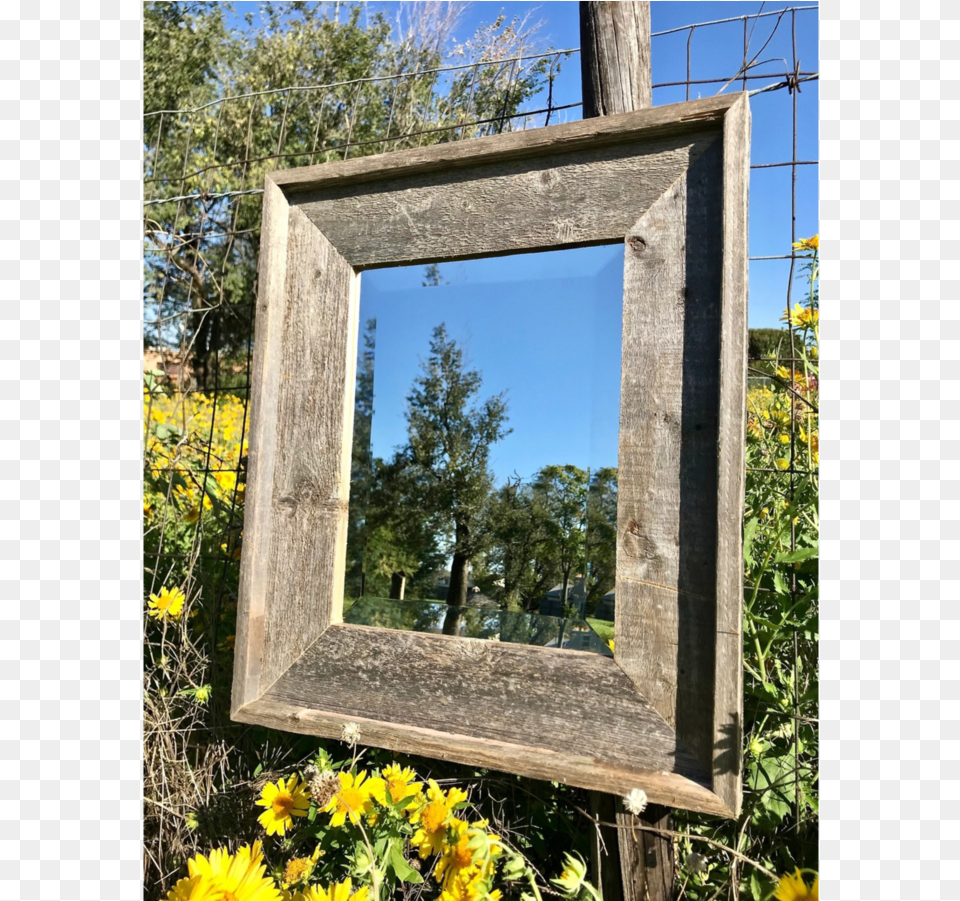 Rustic Farmhouse Beveled Mirrors Barnwoodusa Farmhouse Mirrors 100 Up Cycled Reclaimed, Photo Frame Free Png Download