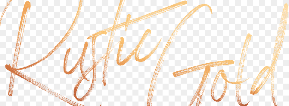 Rustic Gold Brush Script, Handwriting, Text Png Image