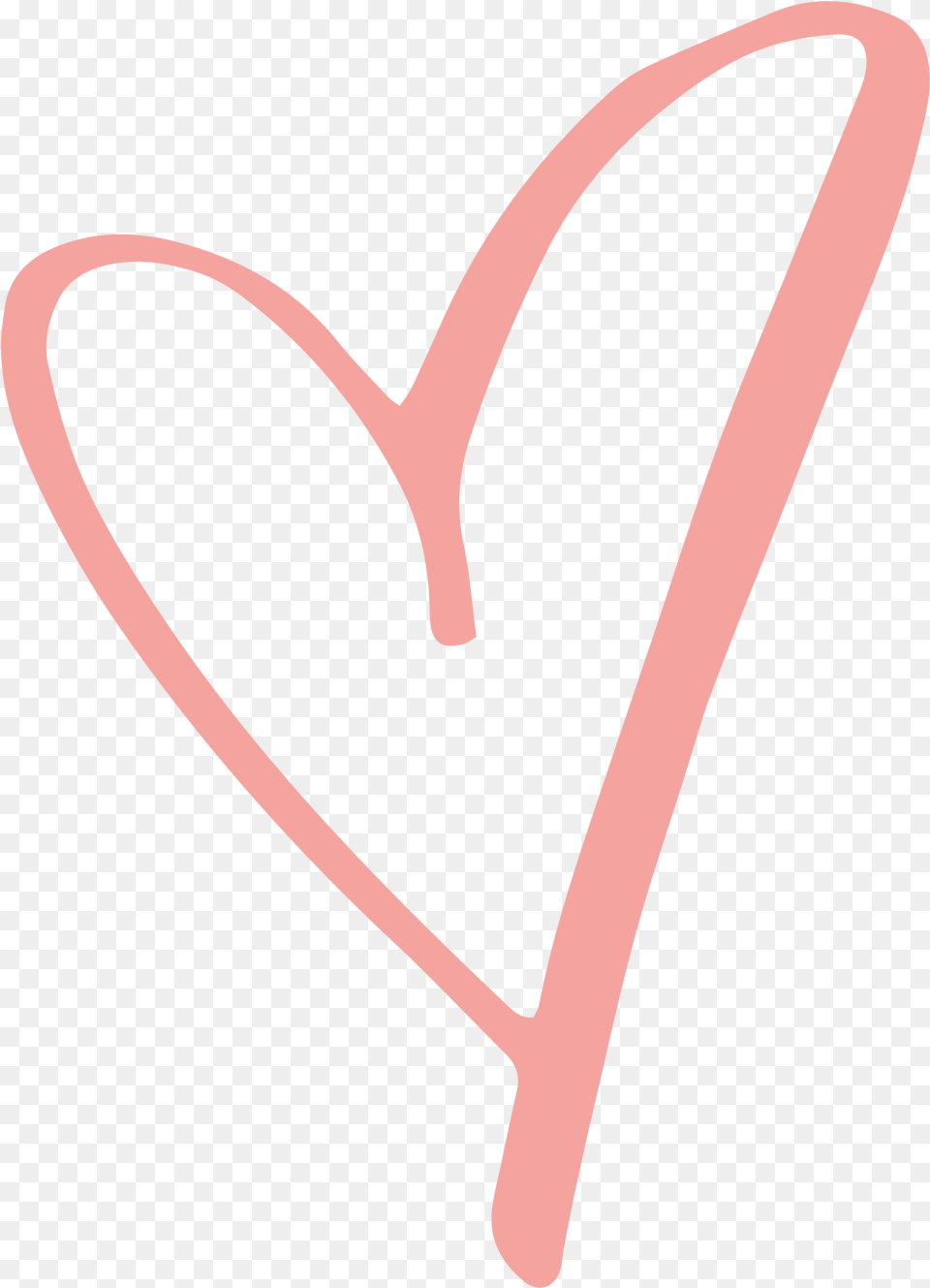 Rustic Heart Transparent Background Pink Heart Outline, Clothing, Hat, Bow, Weapon Png