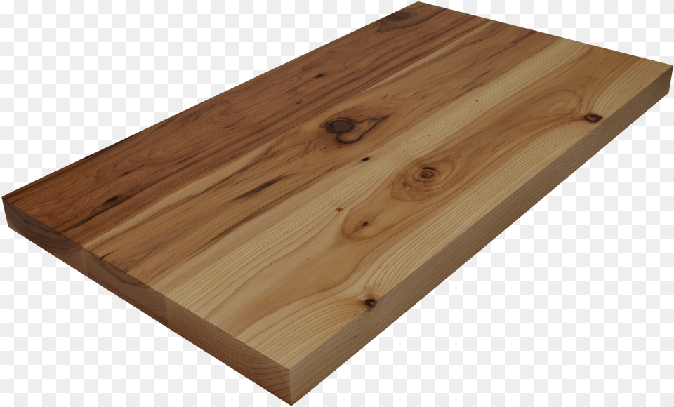 Rustic Hickory Wide Plank Countertop Plank, Lumber, Wood, Hardwood Free Png