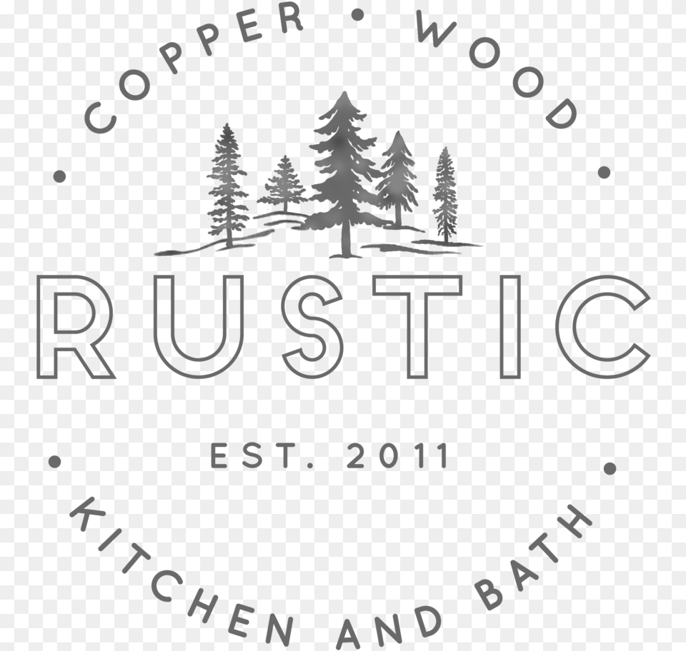 Rustic Kitchen And Bath Christmas Tree, Logo, Plant, Architecture, Book Free Png Download