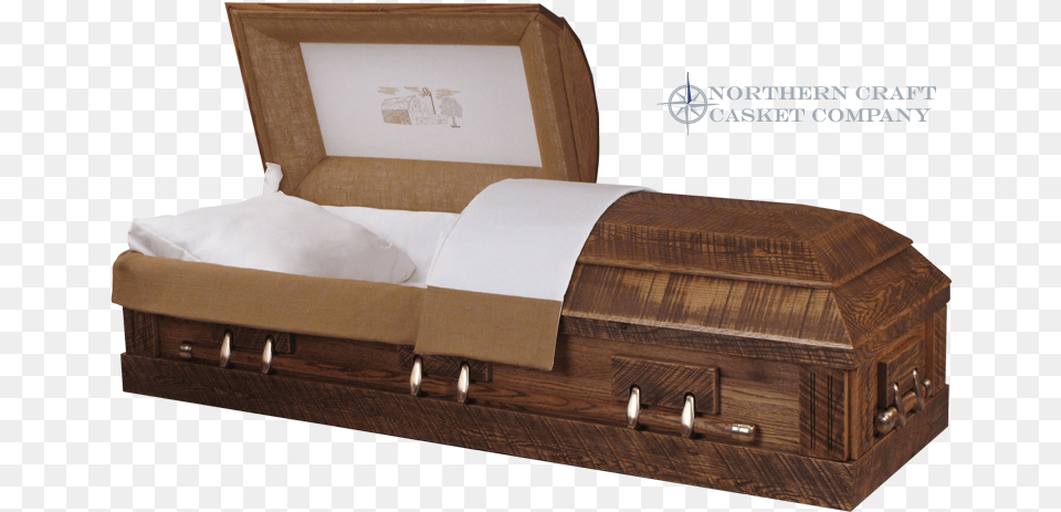 Rustic Oak Bed Frame, Funeral, Person, Smoke Pipe Free Png