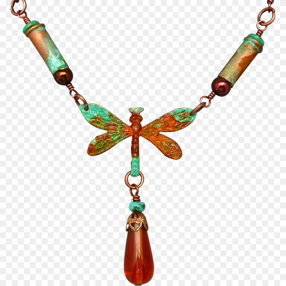 Rustic Patina Dragonfly Bullet Shell Necklace Bullet Shell, Accessories, Jewelry, Gemstone, Ornament Png