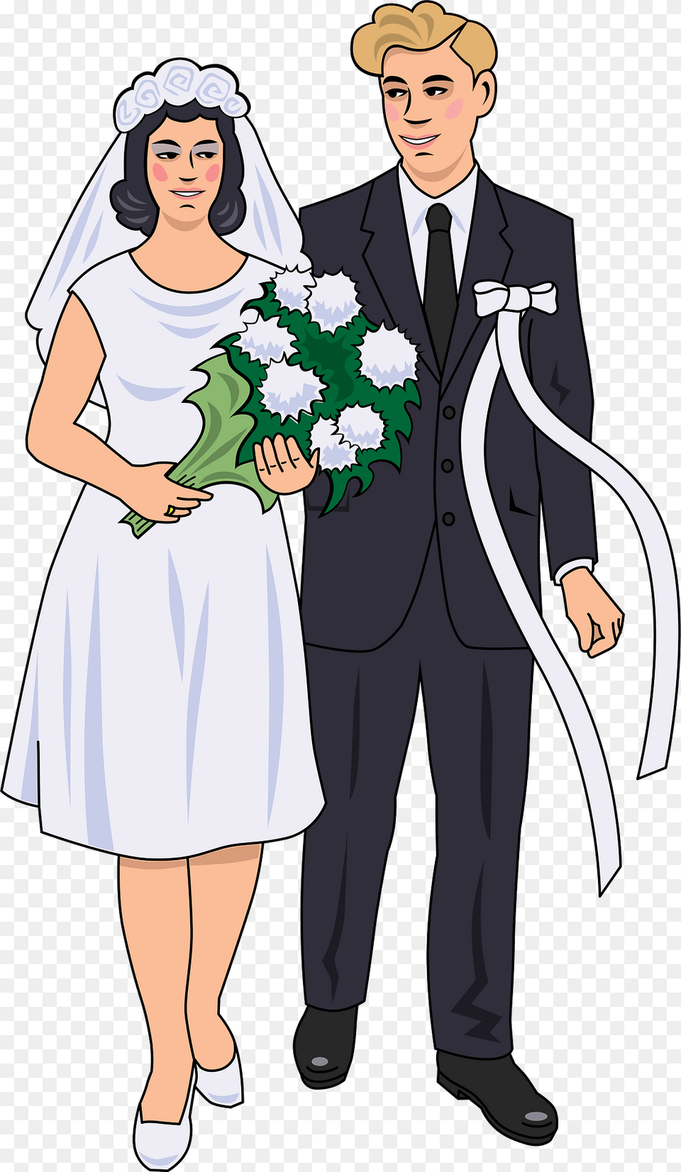 Rustic Wedding Clipart, Flower Bouquet, Plant, Clothing, Dress Free Transparent Png