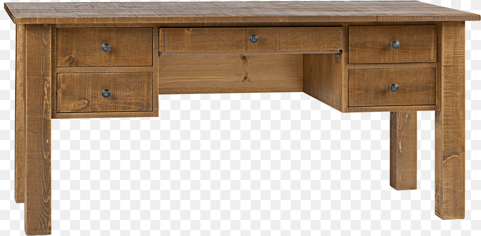 Rustic Writing Desk Desk, Furniture, Table, Drawer, Computer Free Png